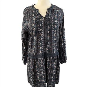 Thursday Island Navy Floral Dress